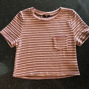 iJoah Short sleeve crop top